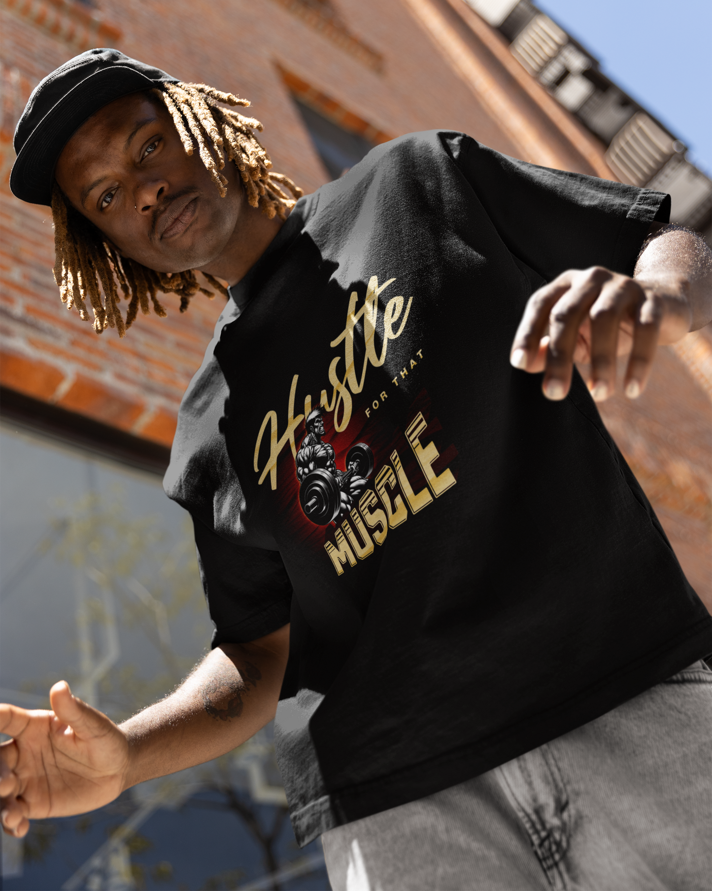 Oversized T-Shirt | Hustle