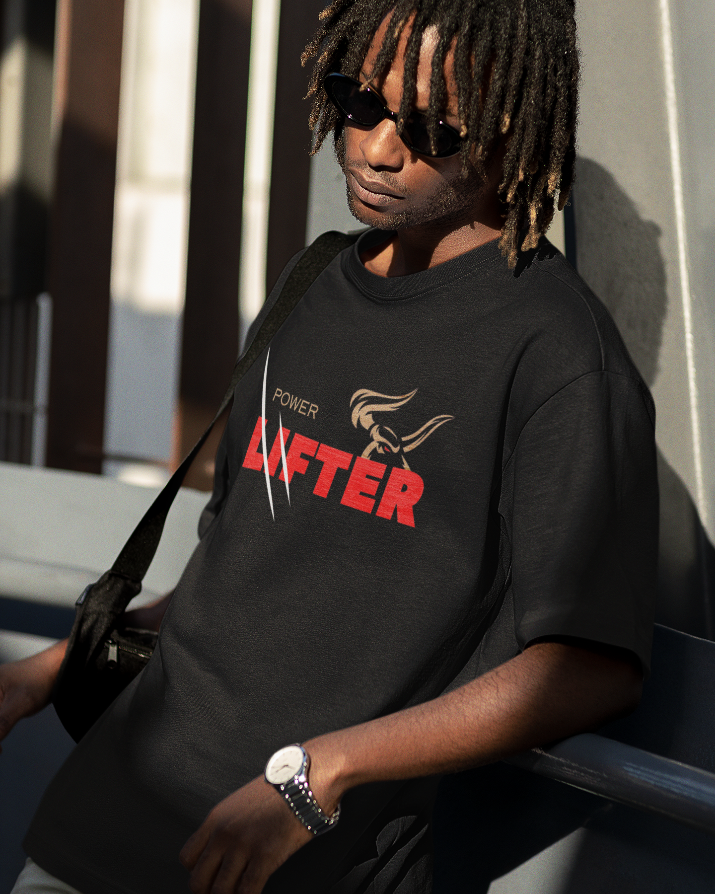 Powerlifter Oversized T-Shirt