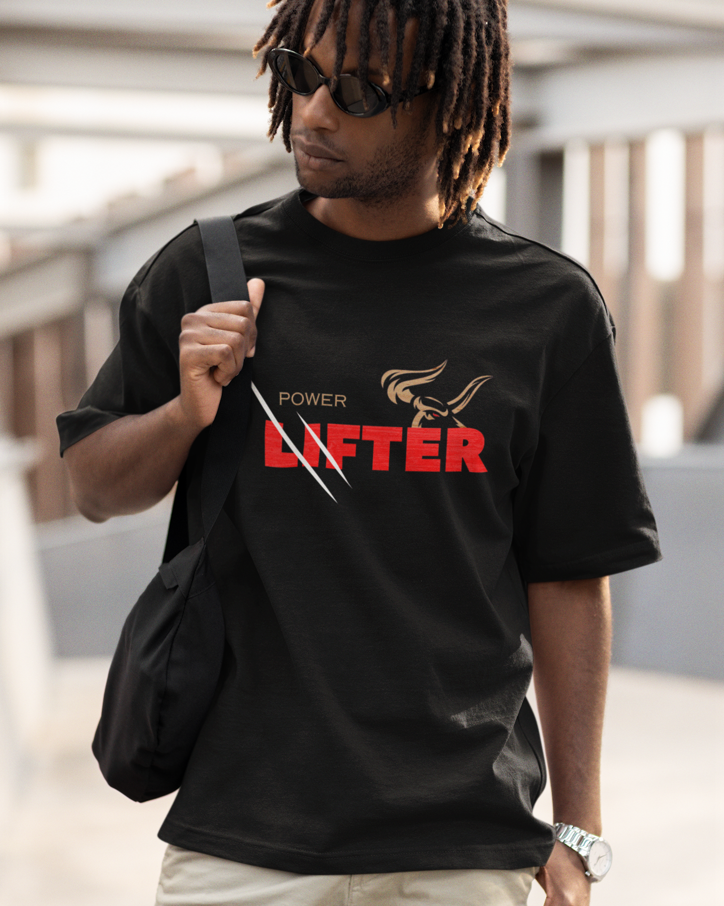 Powerlifter Oversized T-Shirt