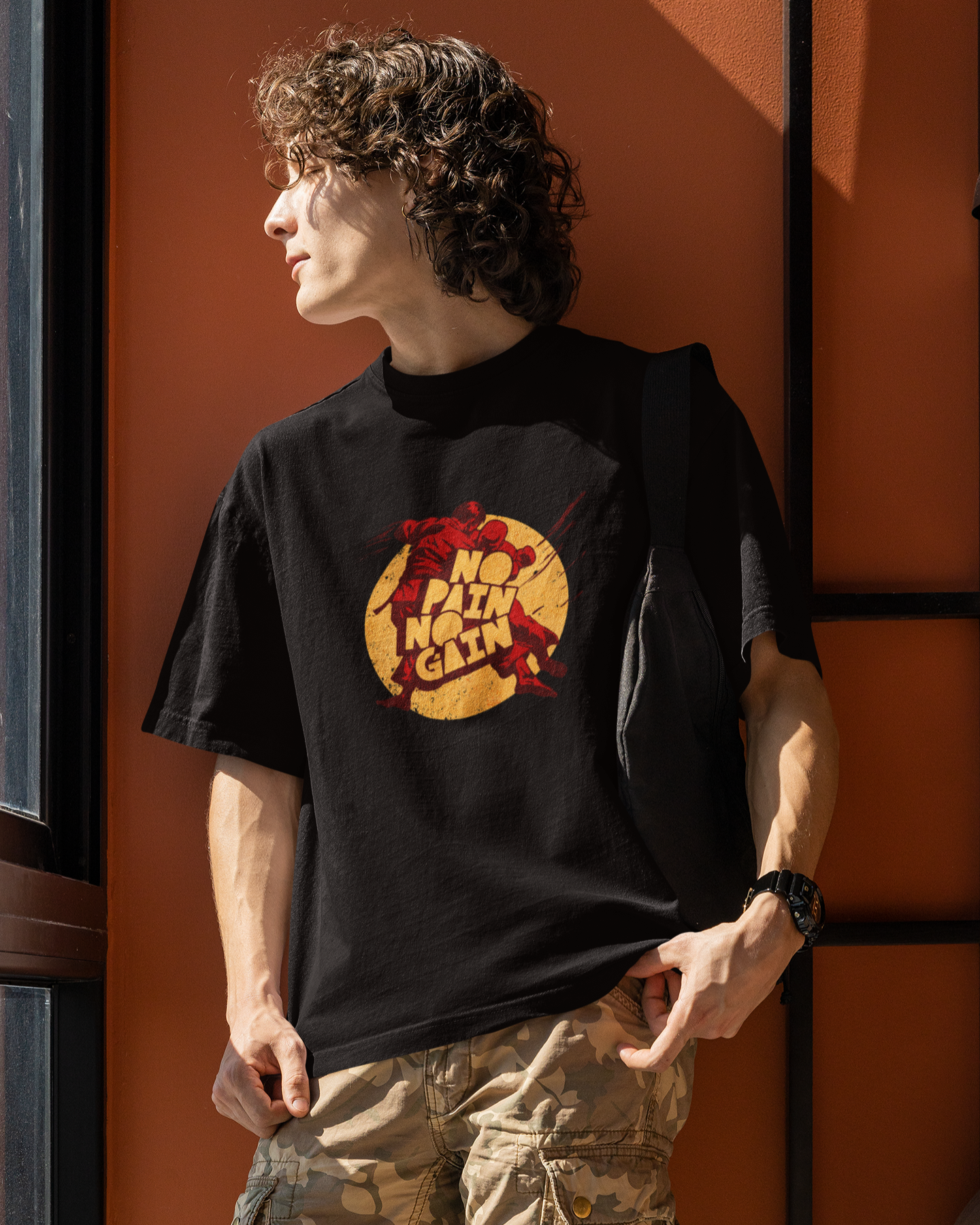 No Pain No Gain Oversized T-Shirt