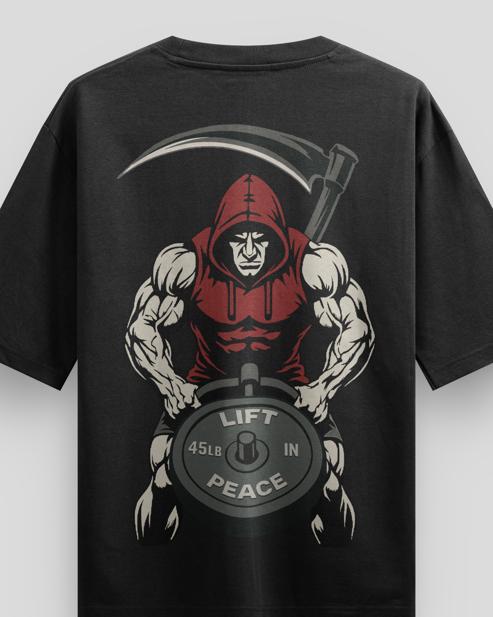 Peace Oversized T-Shirt Back Print
